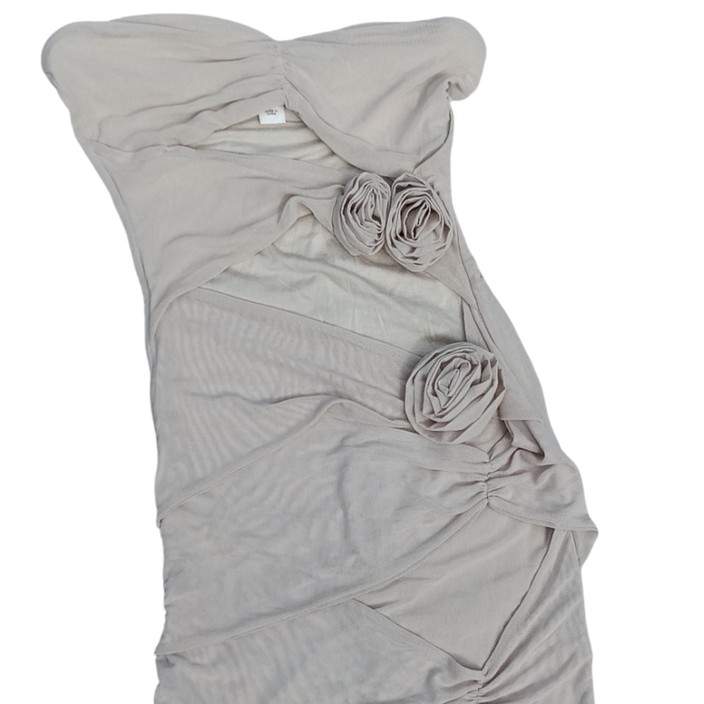 Glassons Cream Strapless Top